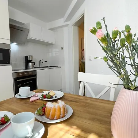 Strandnahe Ferienwohnung Haus Kirsten Nr.7 شقة